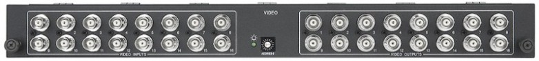 SMX 1616 V - 16 Composite Video; 2 Slots